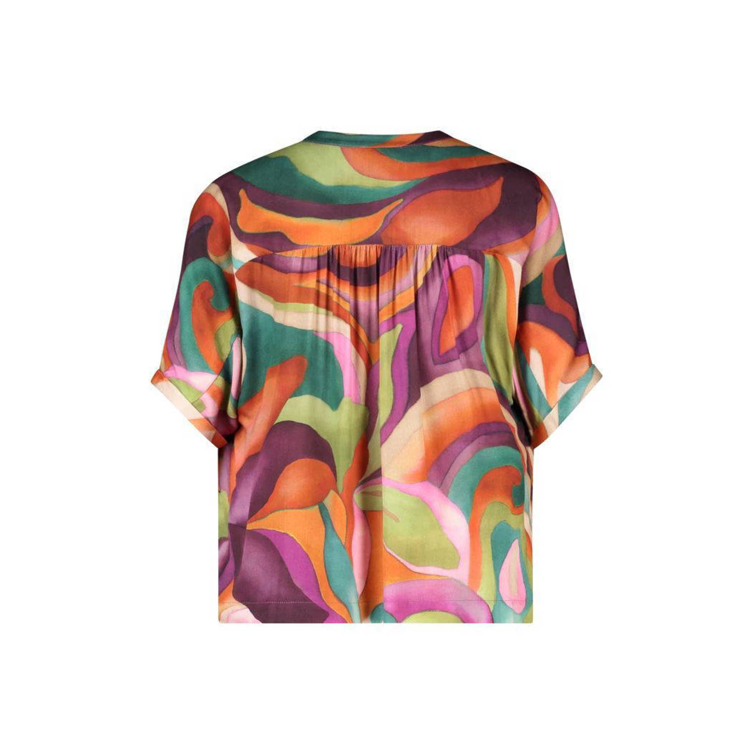 Claudia Sträter blousetop met all over print multi