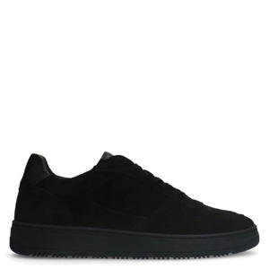suède sneakers zwart