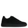 Manfield suède sneakers zwart