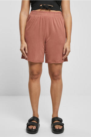 high waist regular fit short terra