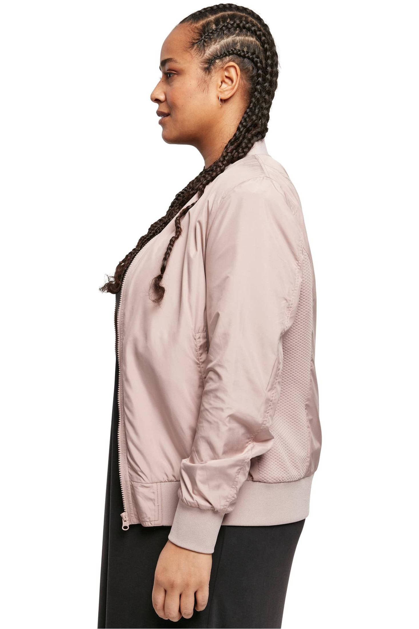 Urban Classics Licht bomberjack voor dames Jack dames,olijfgroen,XS