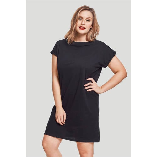 Urban Classics Curvy jurk zwart afbeelding