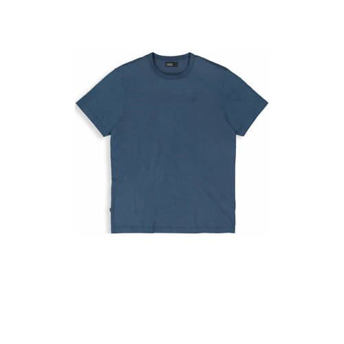 Butcher of Blue T-shirt Cali met logo iris blue