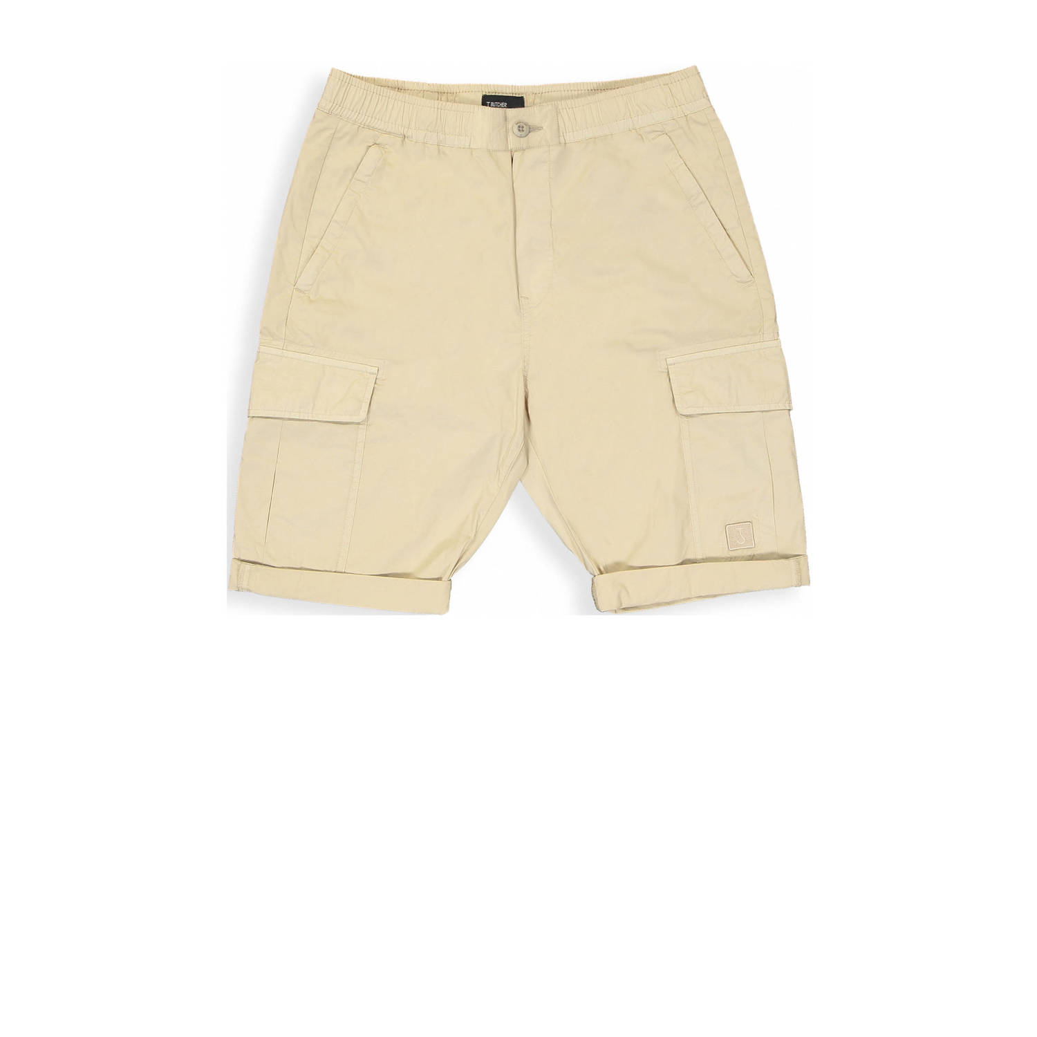 Butcher of Blue slim fit cargo broek Tristan stone beige