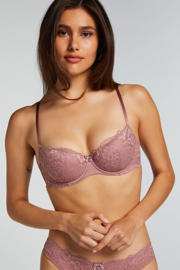thumbnail: Hunkemöller voorgevormde beugelbh Marine oudroze