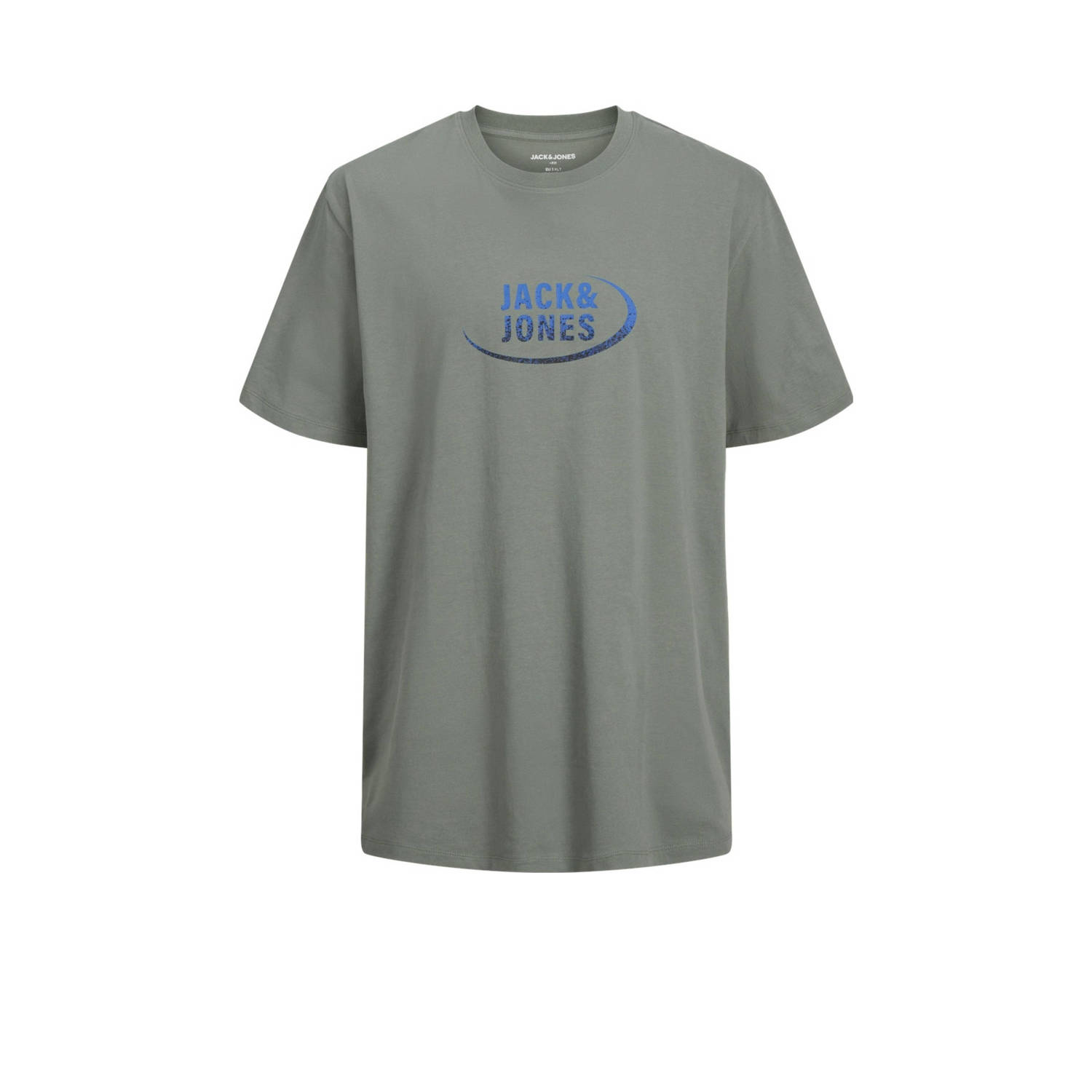 JACK & JONES PLUS SIZE T-shirt JCOGRADIENT Plus Size met printopdruk agave green