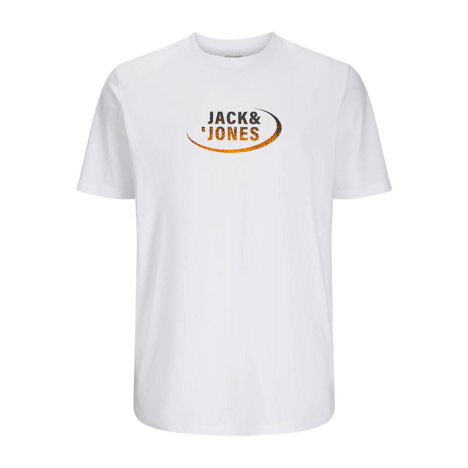 JACK & JONES PLUS SIZE T-shirt JCOGRADIENT Plus Size met printopdruk wit