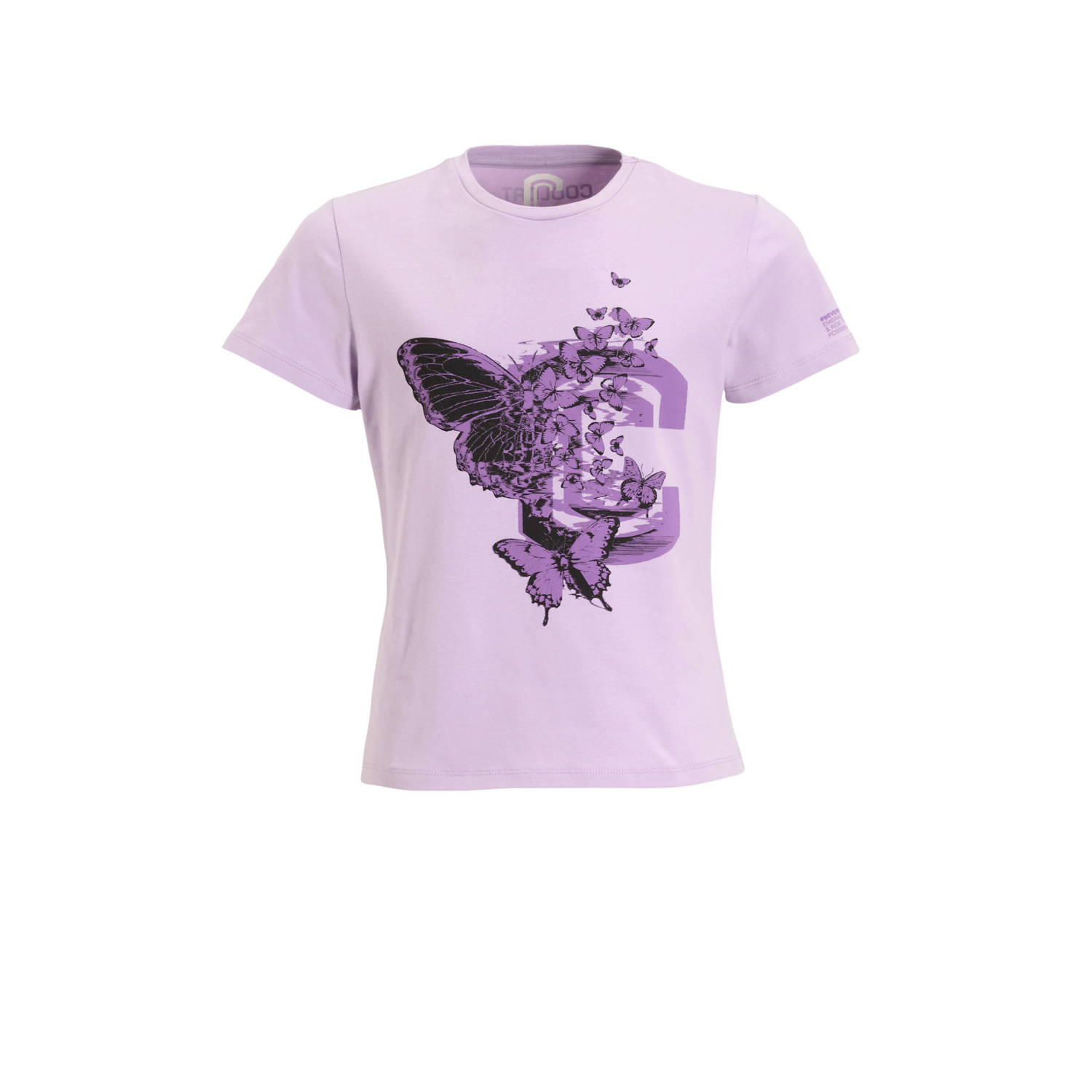 Coolcat T-shirt Tisah met Vlinder Print