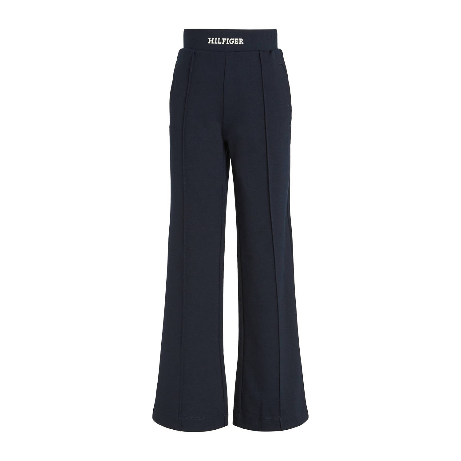 Tommy Hilfiger Geweven broek MONOTYPE PUNTO WIDE PANT Kinderen tot 16 jaar met logo-opdruk