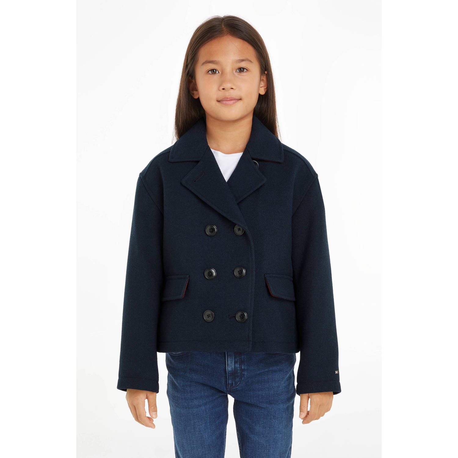 Tommy Hilfiger jas donkerblauw