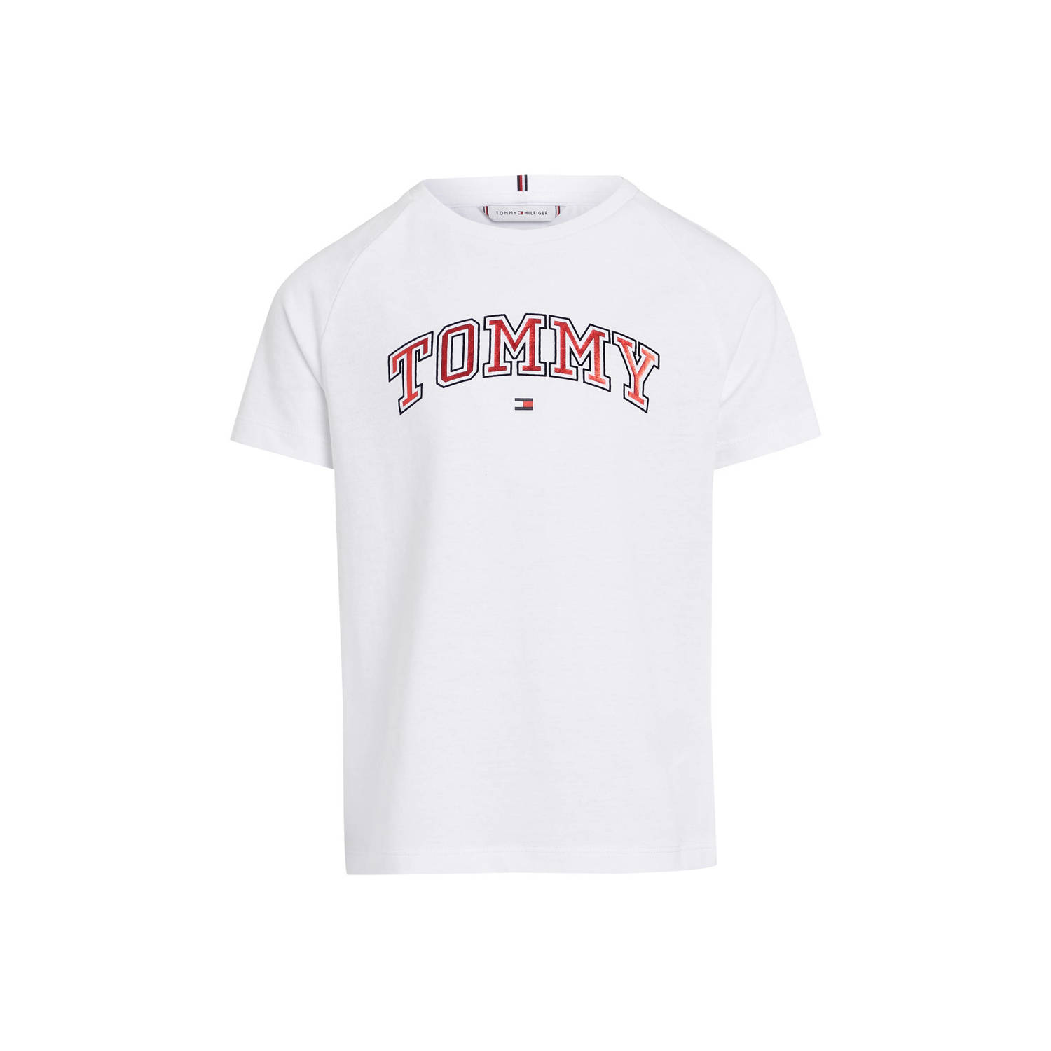 Tommy Hilfiger Shirt met korte mouwen VARSIY FOIL REG TEE SS Kinderen tot 16 jaar met logo-opdruk