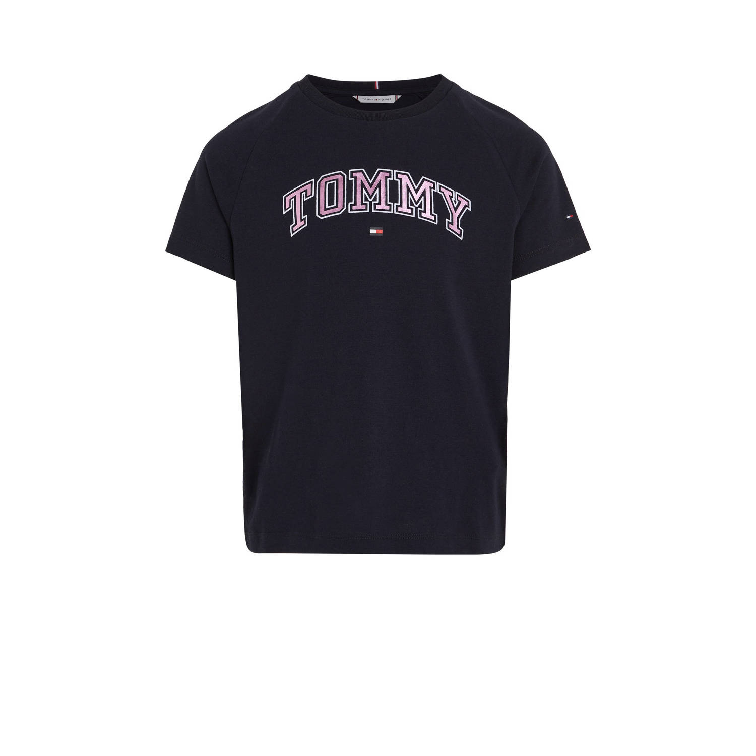 Tommy Hilfiger Shirt met korte mouwen VARSIY FOIL REG TEE SS Kinderen tot 16 jaar met logo-opdruk