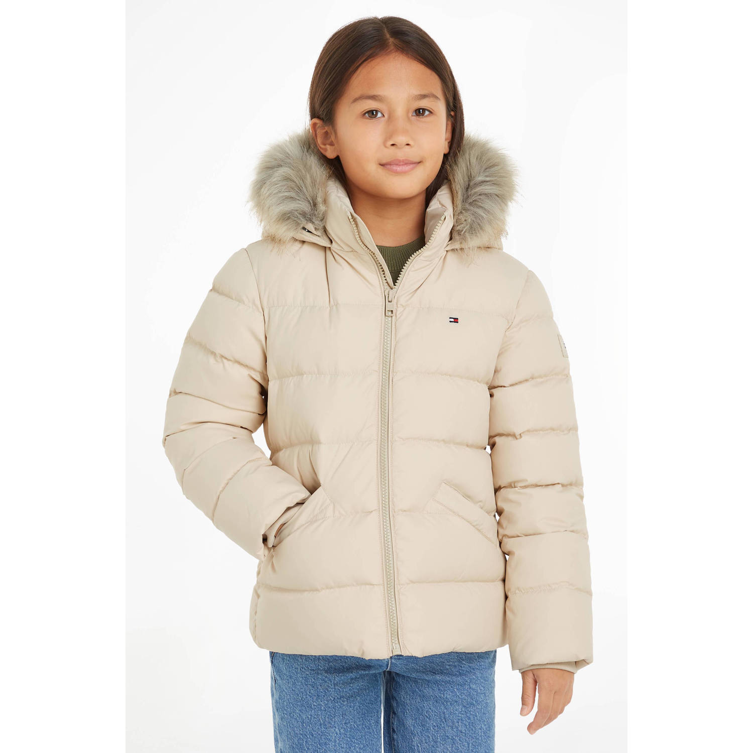 Tommy Hilfiger gewatteerde winterjas ESSENTIAL DOWN