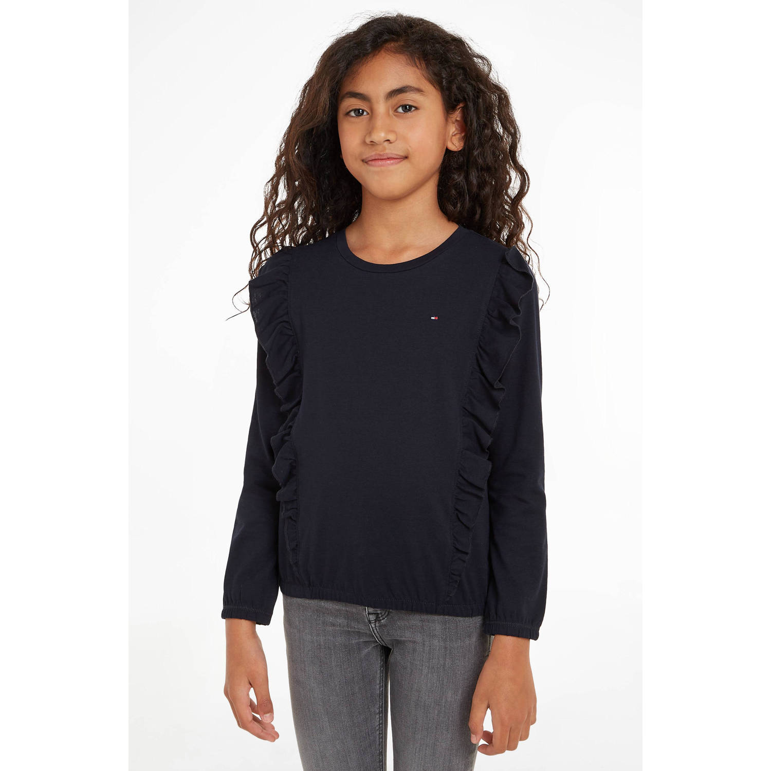 Tommy Hilfiger longsleeve donkerblauw