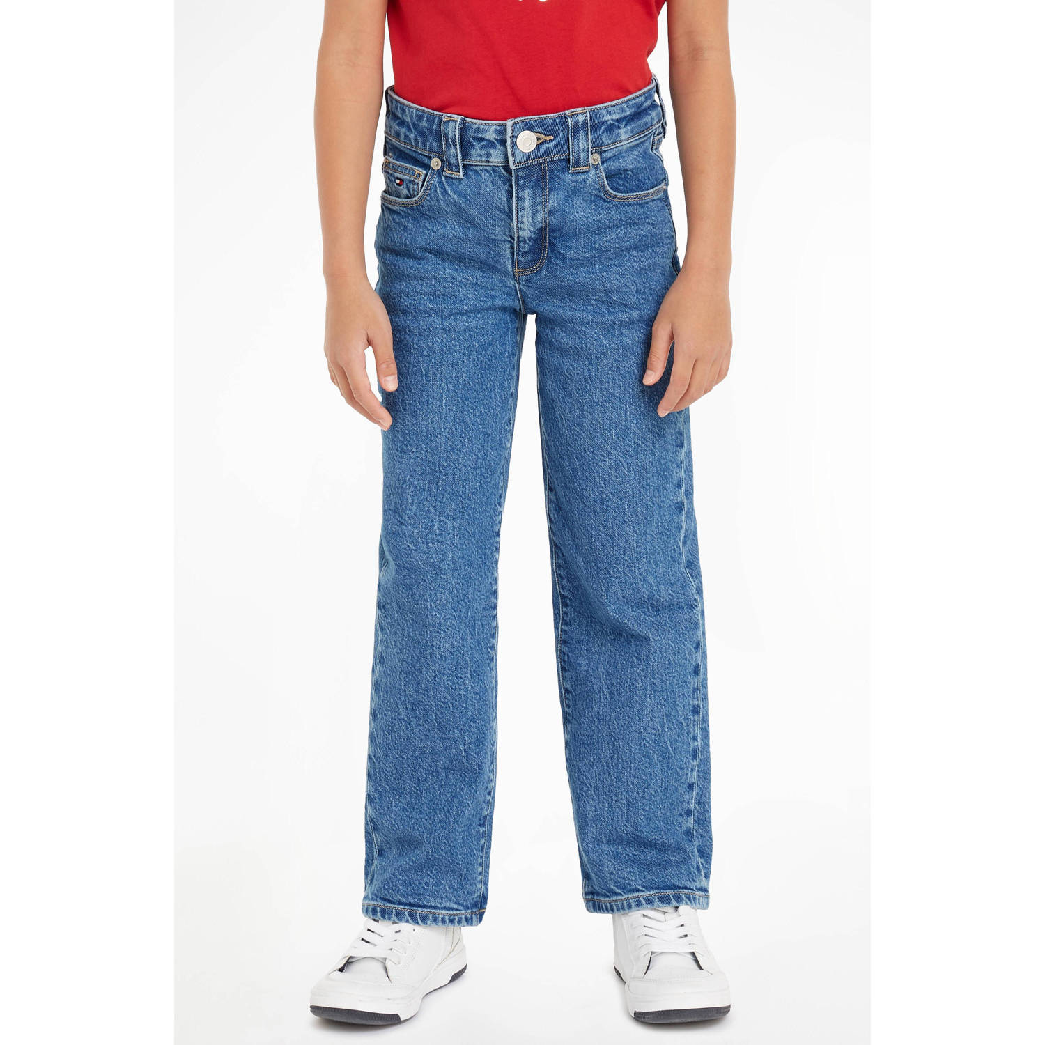 Tommy Hilfiger Bootcut jeans GIRLFRIEND COMFORT DENIM Kinderen tot 16 jaar in 5-pocket-stijl