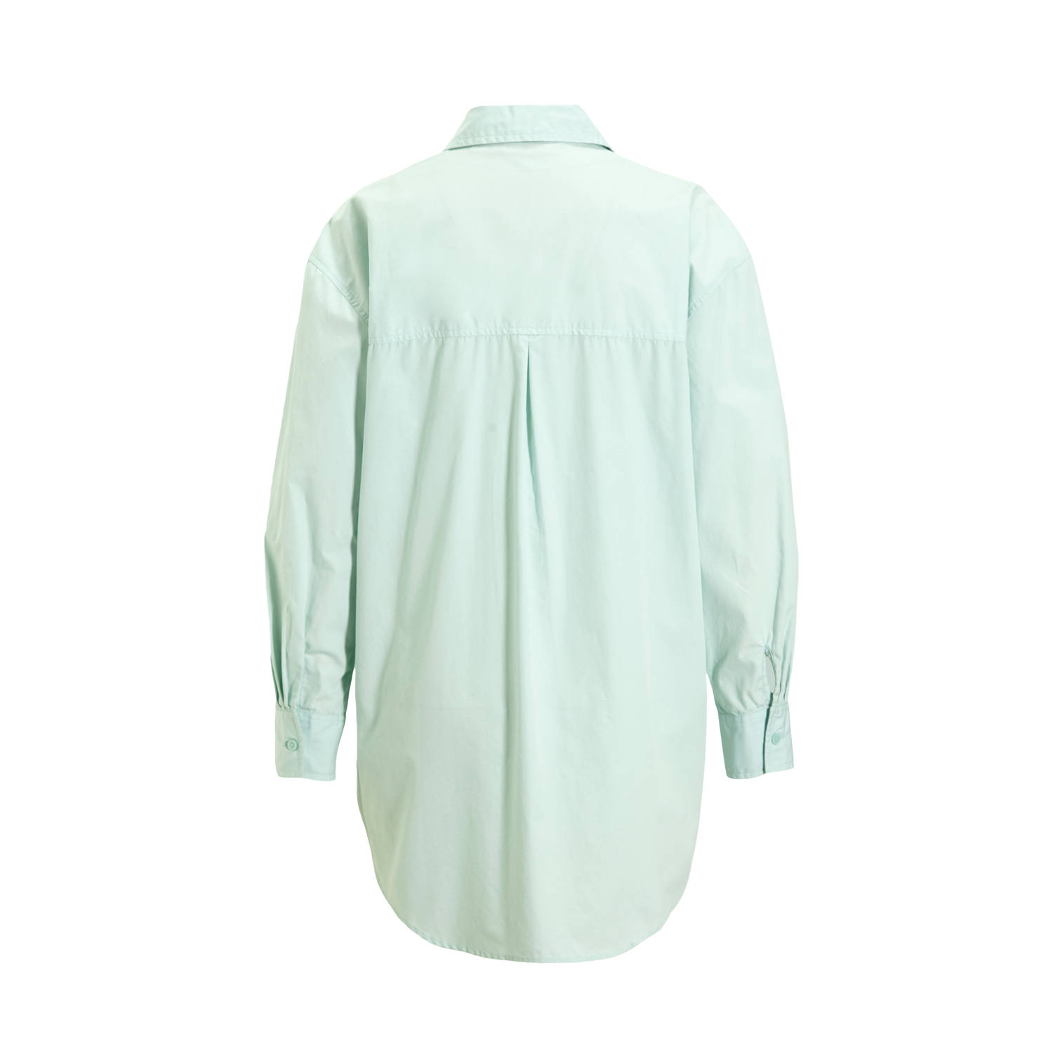 Ruby oversized poplin blouse pastel groen