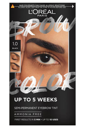 Brow Color wenkbrauwverf - 1.0 Black - 30 ml
