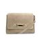 Manfield suede crossbody tas beige