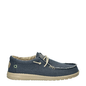 Wally Braided  bootschoenen blauw
