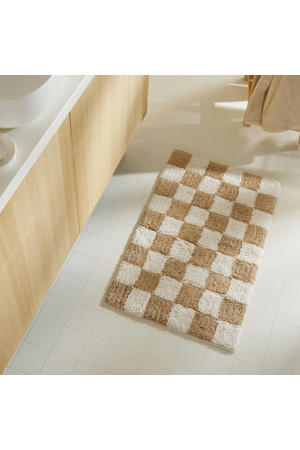badmat Check rechthoek (80x50 cm)