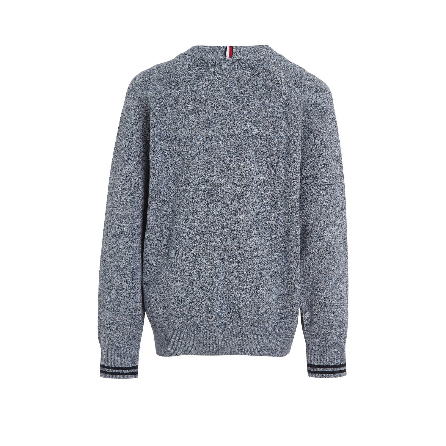 Tommy Hilfiger gemêleerde sweater grijs