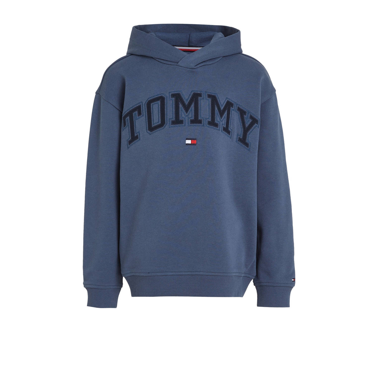 Tommy Hilfiger hoodie met logo donkerblauw Sweater Logo 104