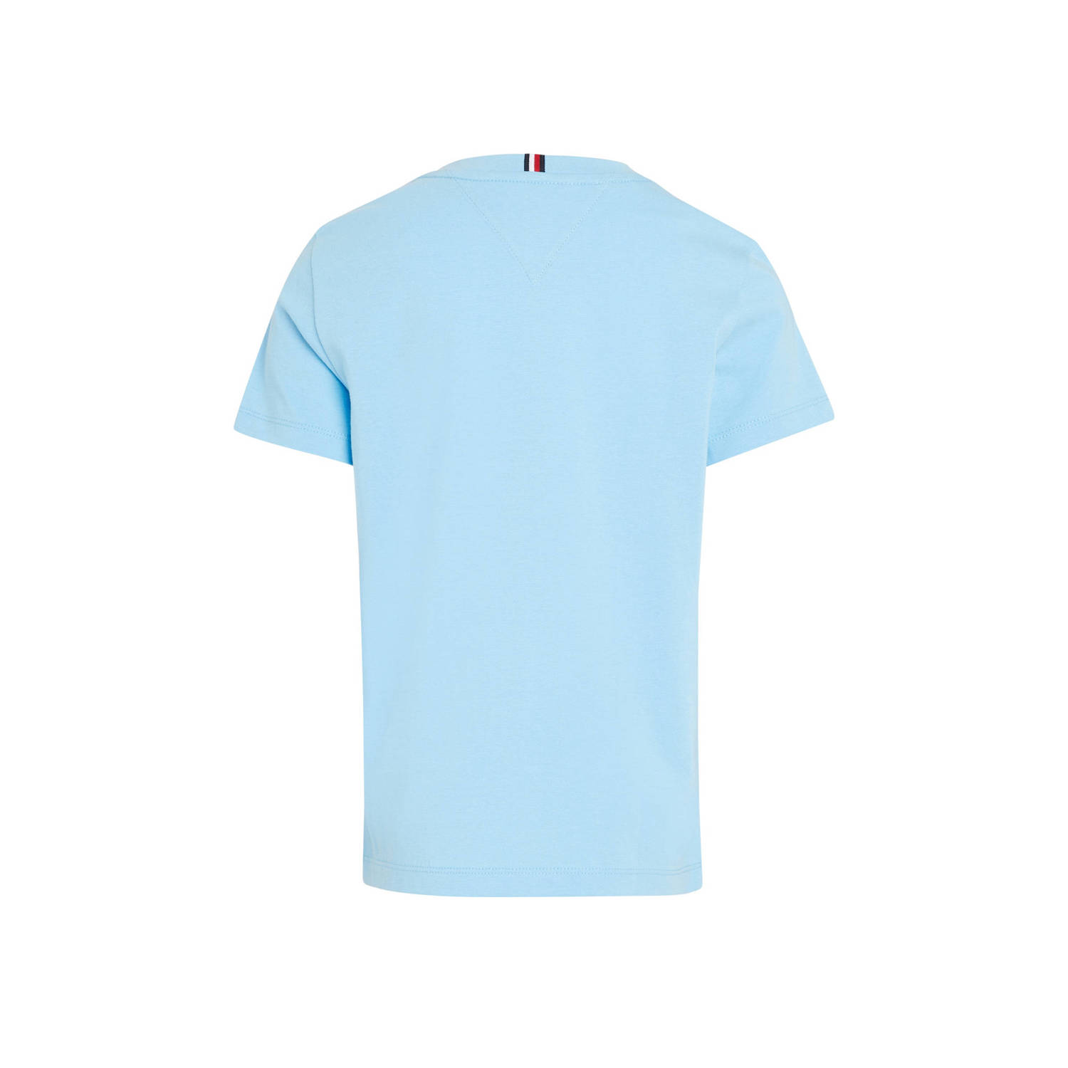 Tommy Hilfiger T-shirt met printopdruk lichtblauw