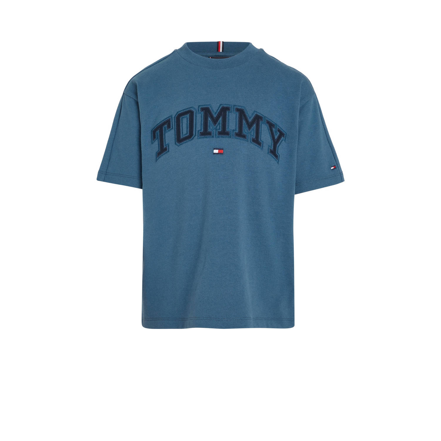 Tommy Hilfiger T-shirt met logo helderrood
