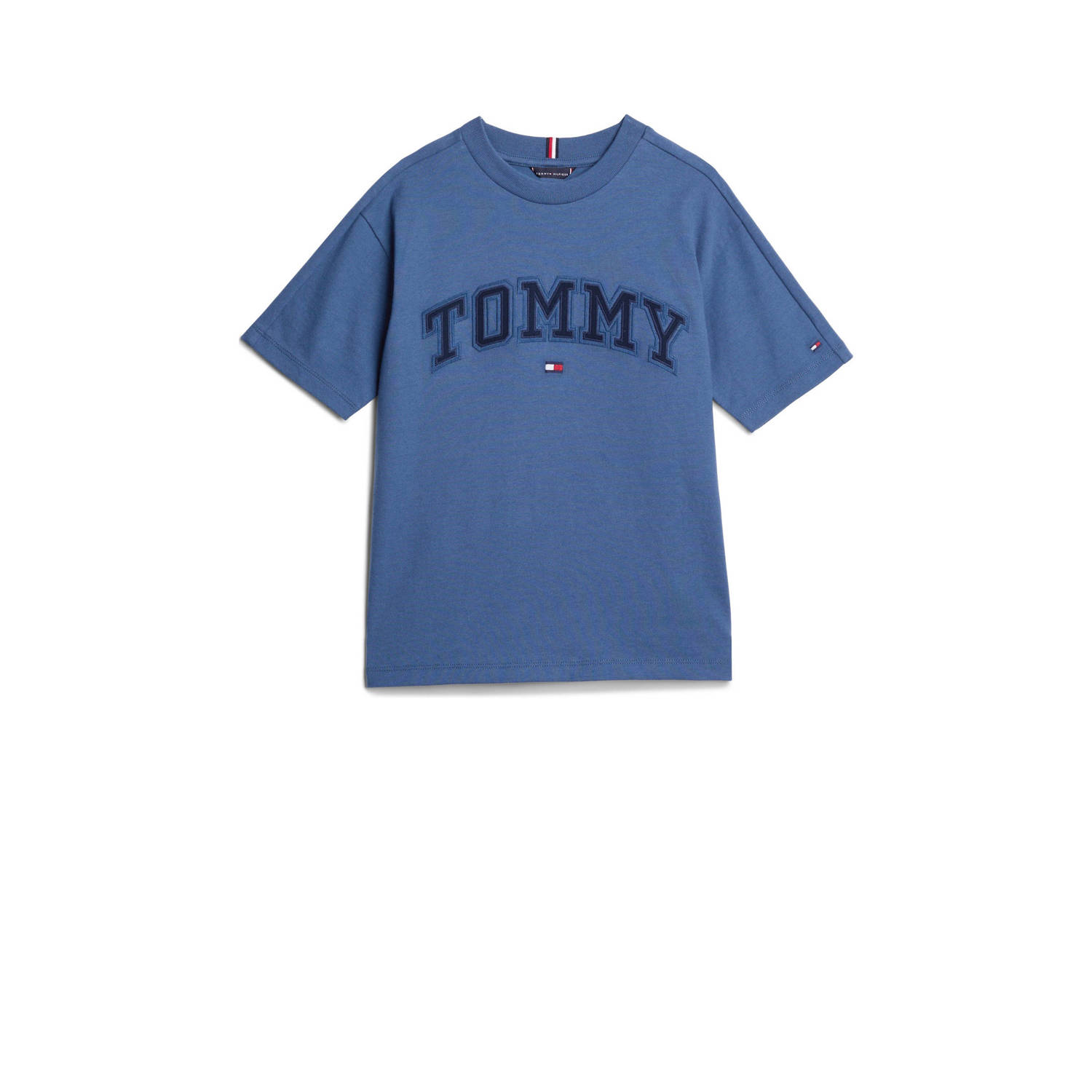 Tommy Hilfiger Shirt met korte mouwen VARSITY EMBROIDERY TEE SS Kinderen tot 16 jaar met logostiksel