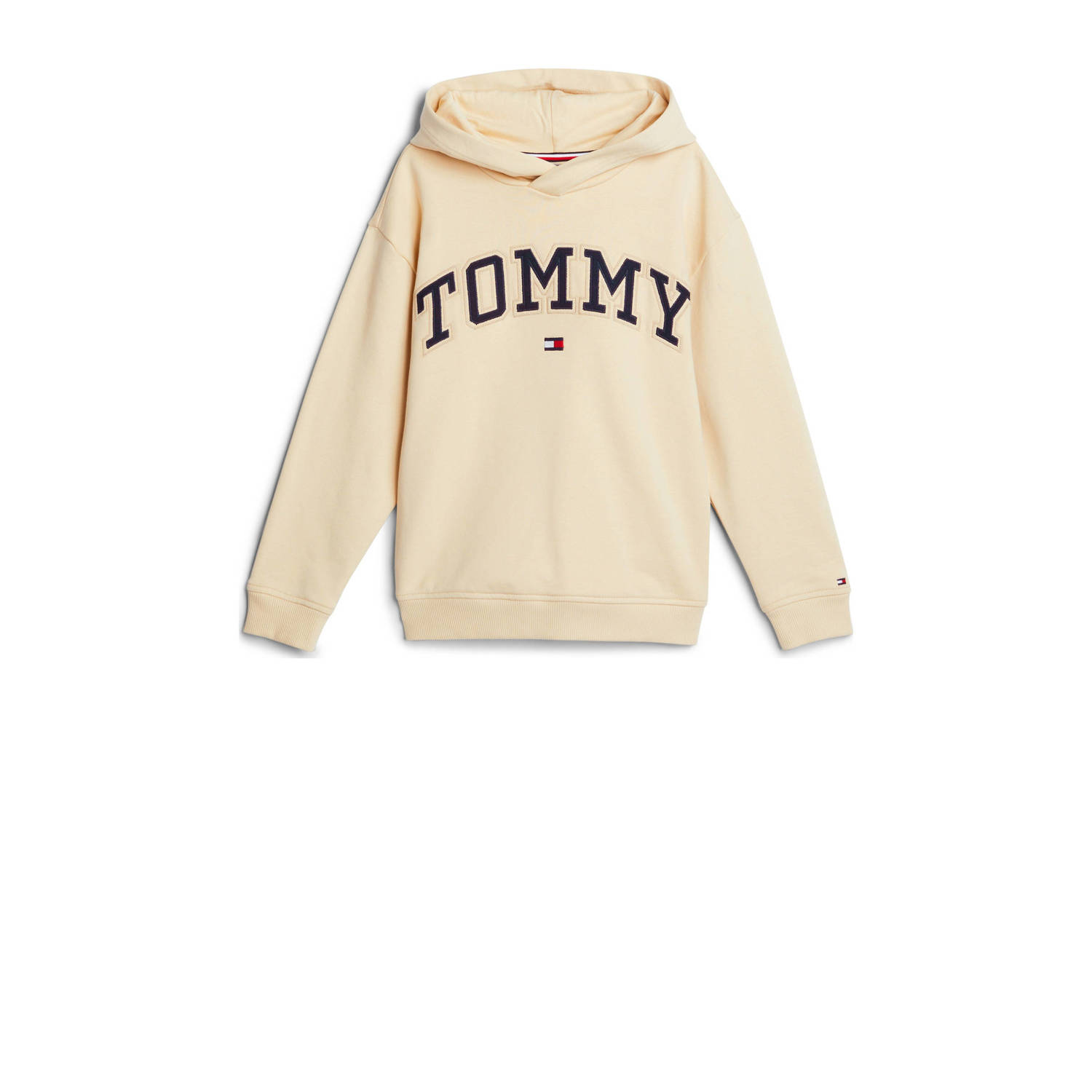 Tommy Hilfiger hoodie met logo ecru Sweater Logo 104