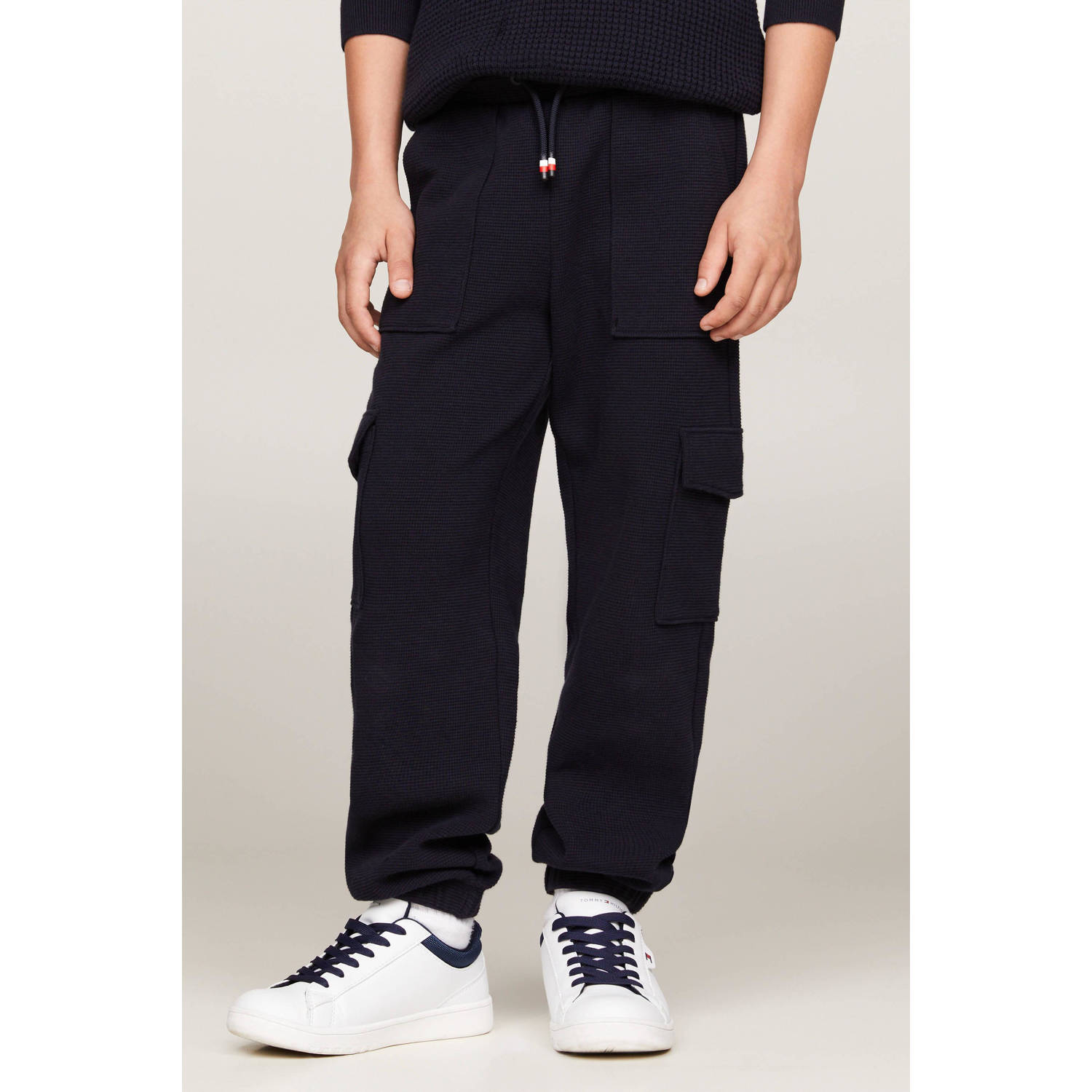 Tommy Hilfiger cargobroek donkerblauw