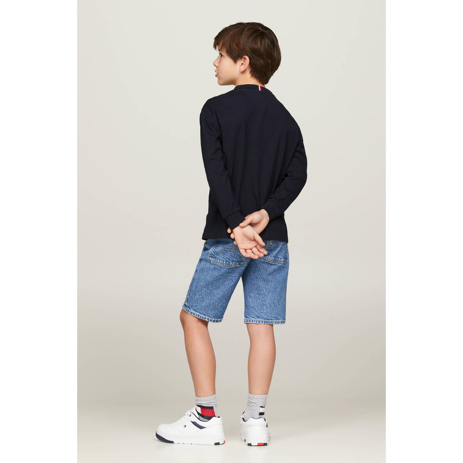 Tommy Hilfiger longsleeve donkerblauw