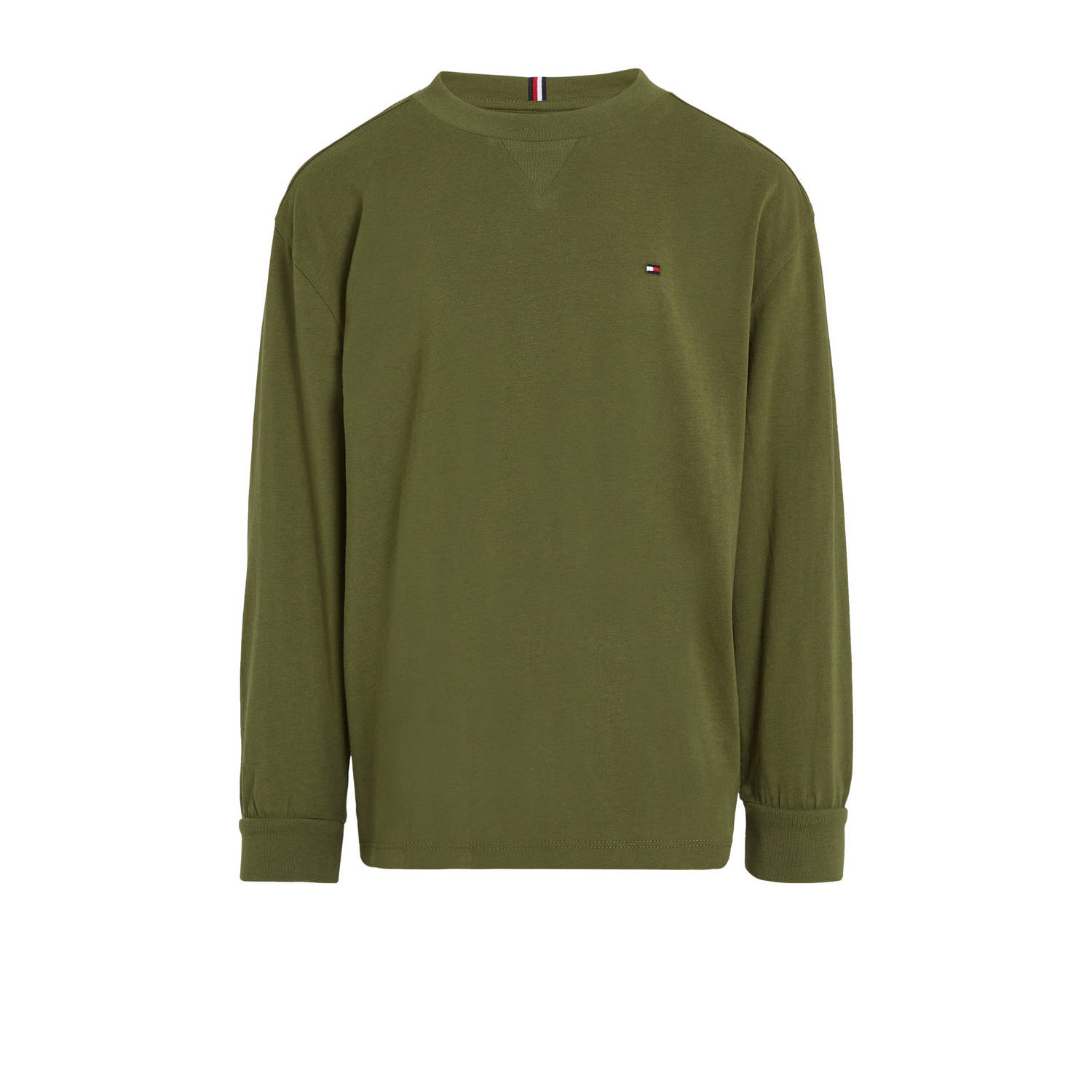 Tommy Hilfiger longsleeve olijfgroen