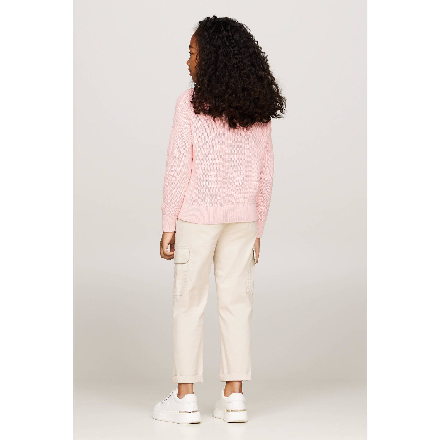Tommy Hilfiger trui lichtroze
