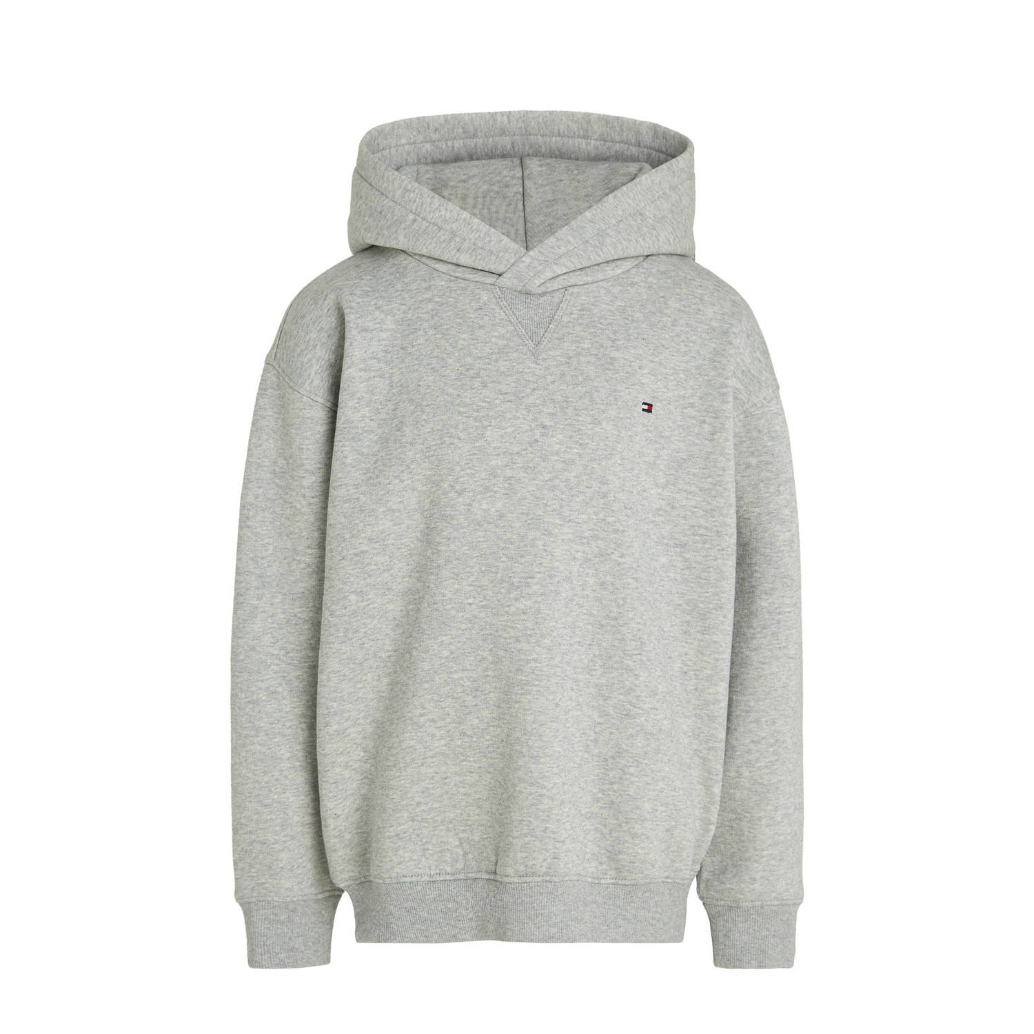 Tommy Hilfiger gemêleerde hoodie grijs Sweater Melée 122