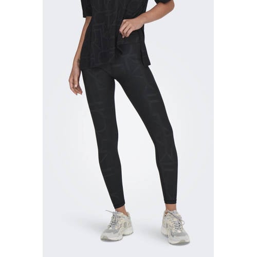ONLY PLAY sportlegging ONPFONT zwart afbeelding