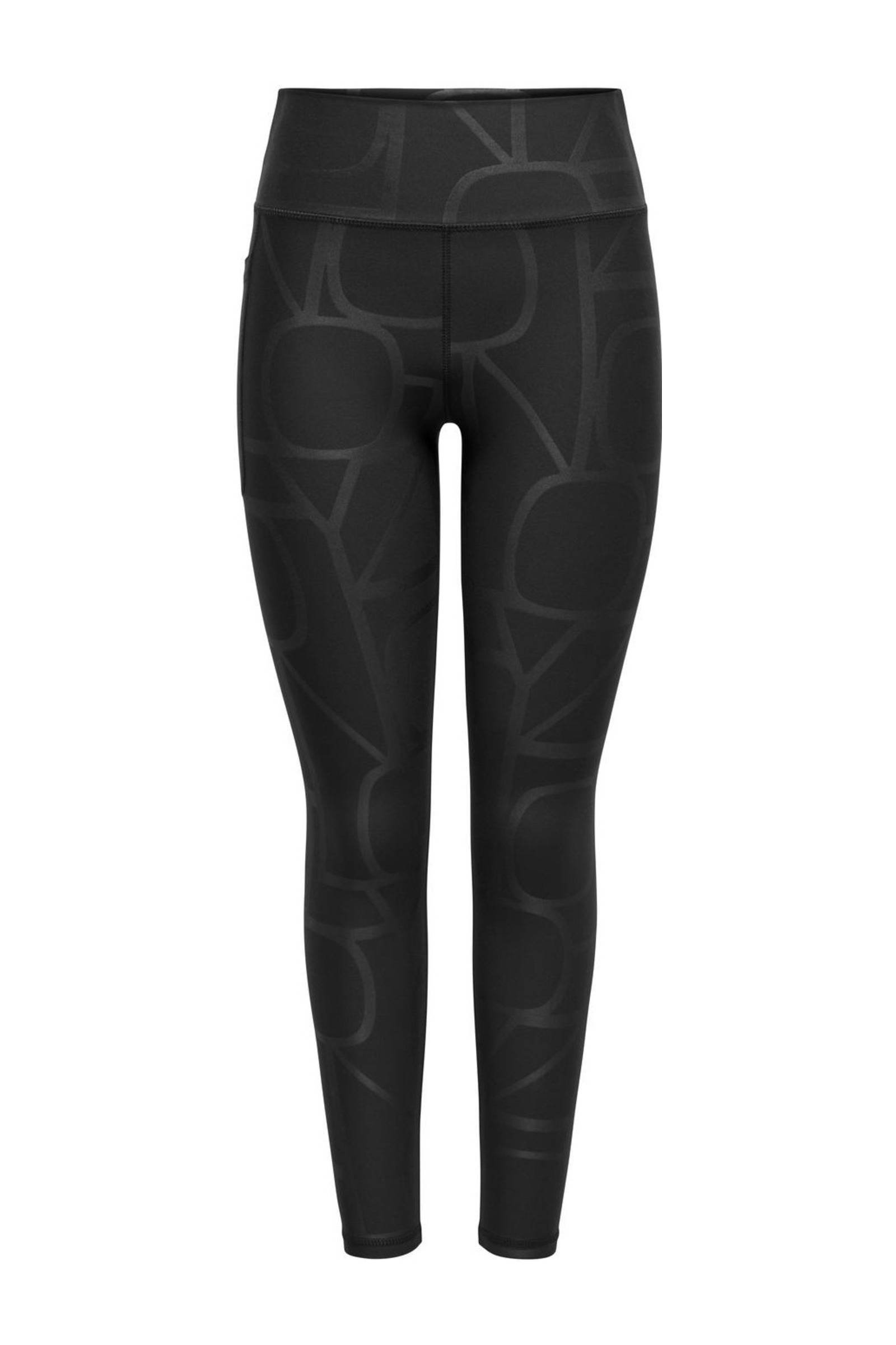 ONLY PLAY sportlegging ONPFONT zwart wehkamp