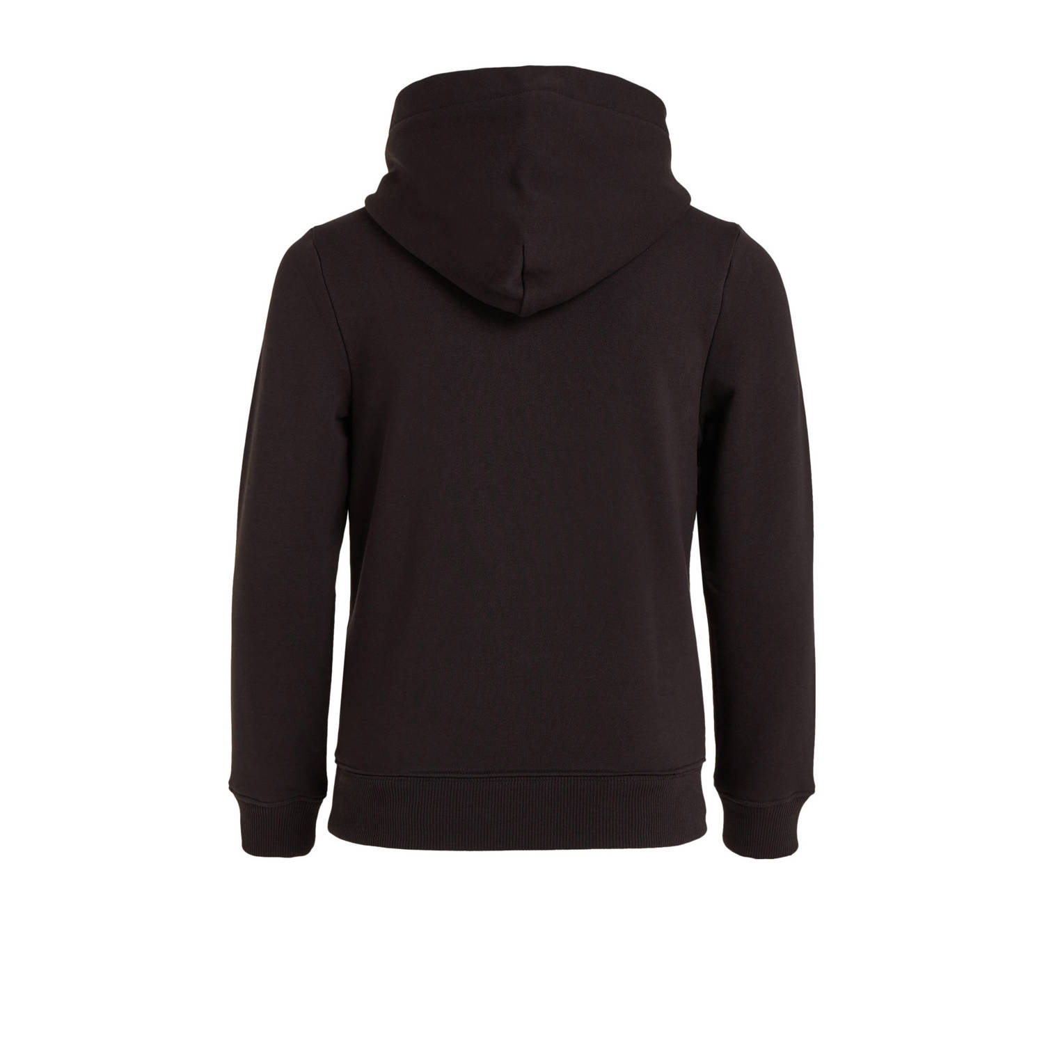 Calvin Klein hoodie Terry met logo zwart