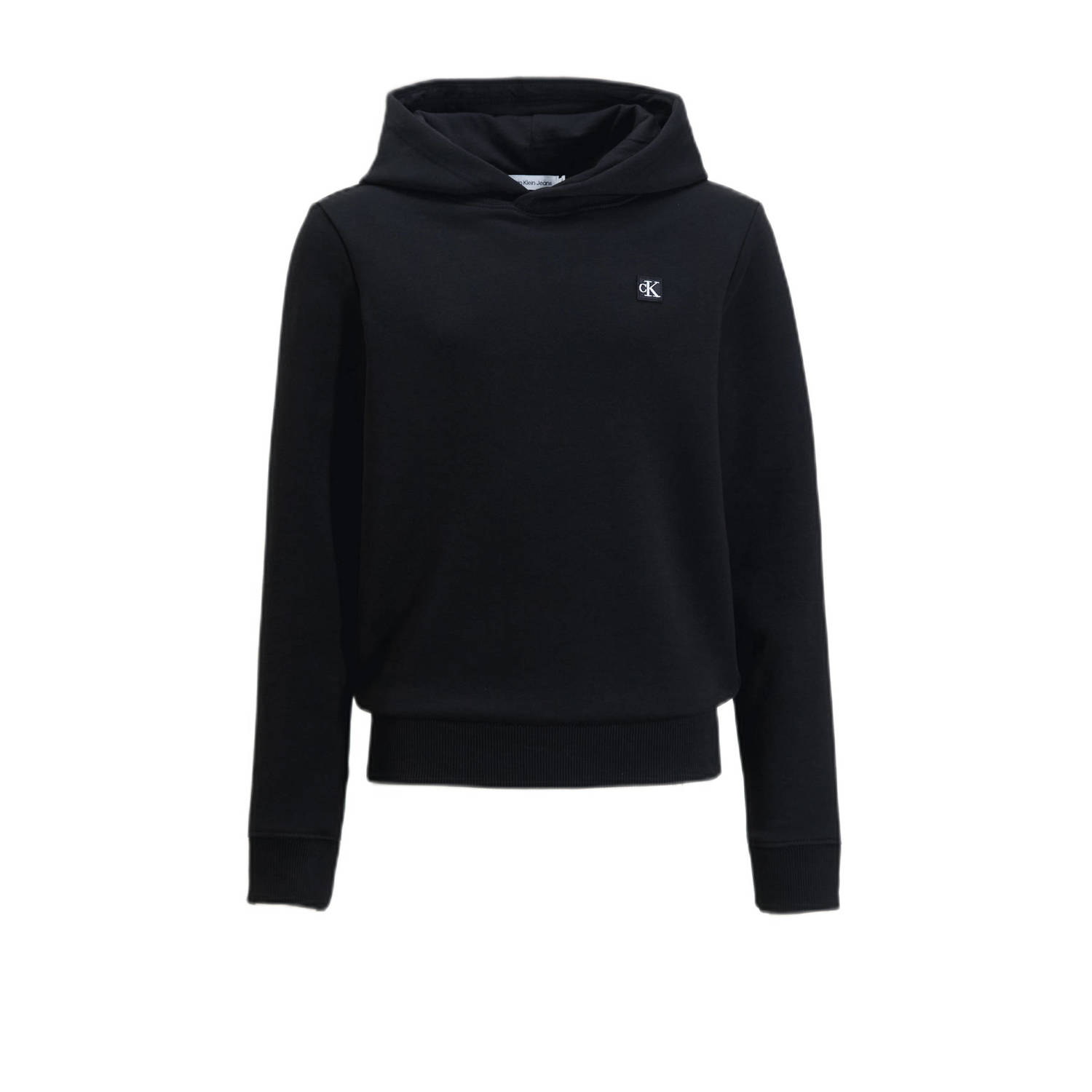 Calvin Klein hoodie zwart Sweater Effen 116 | Sweater van