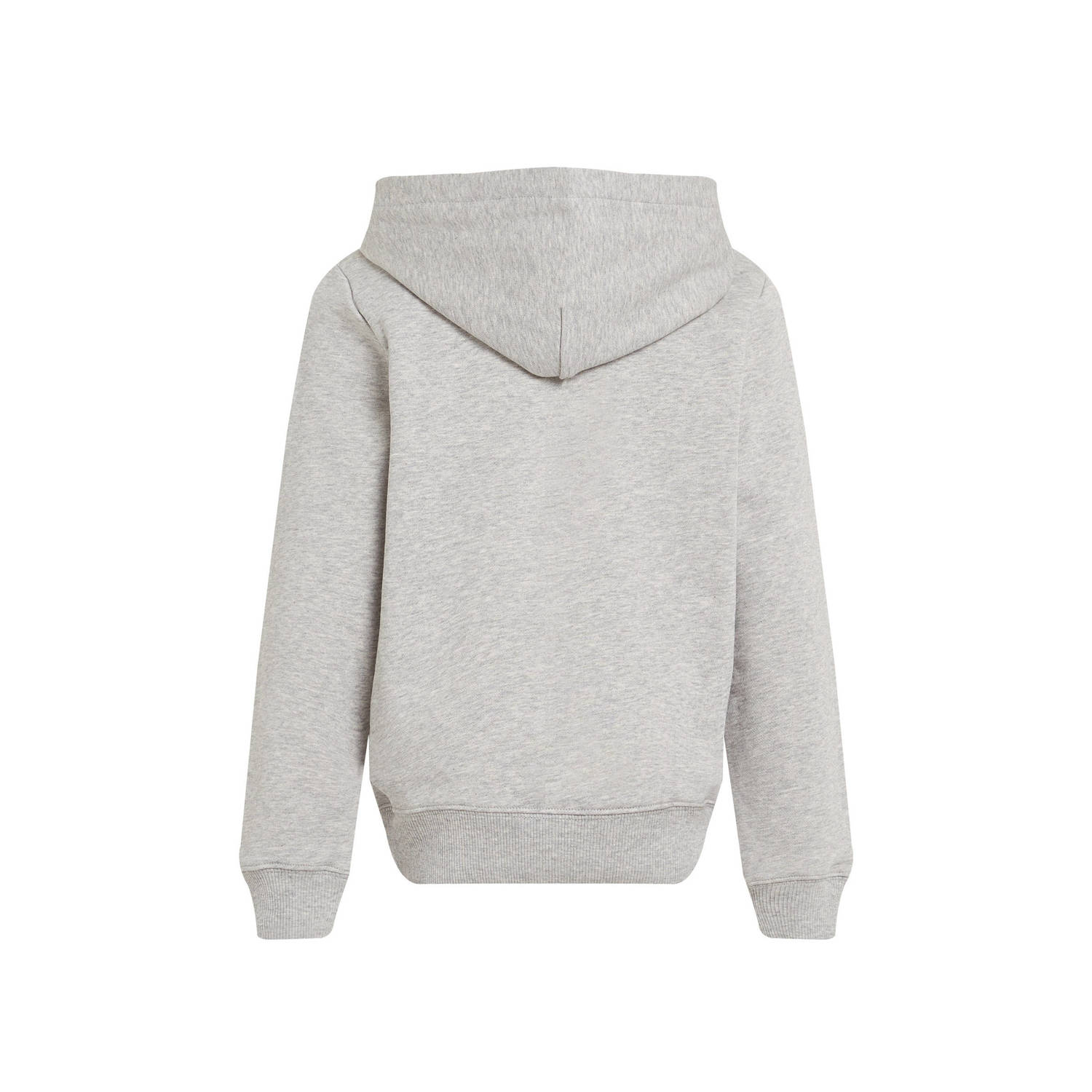 Calvin Klein hoodie Terry met logo grijs