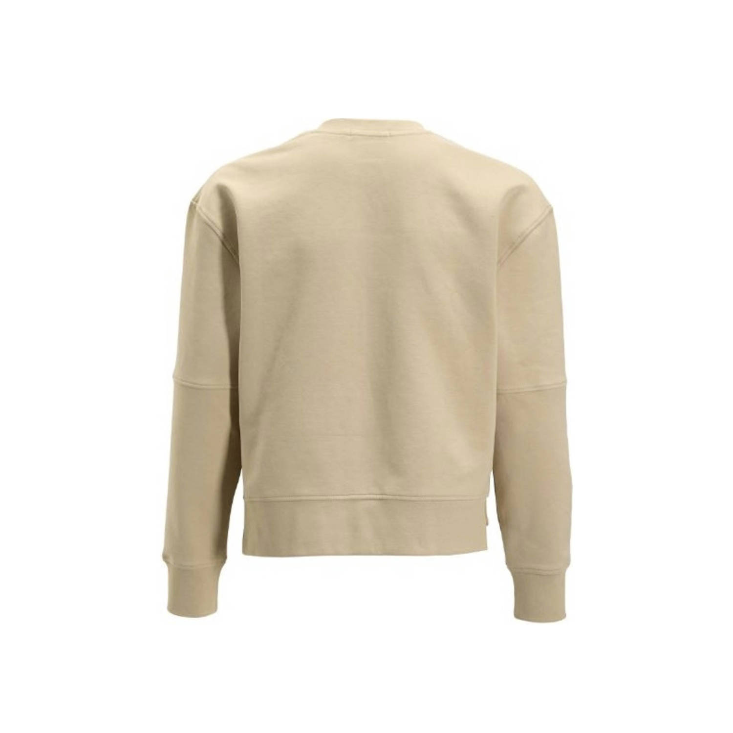 Calvin Klein sweater met logo beige