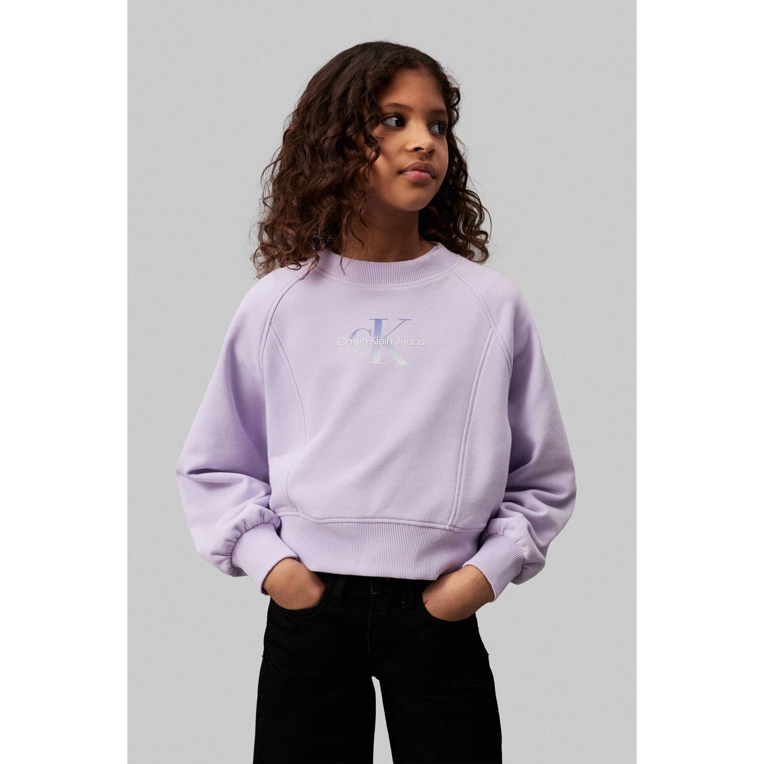 Calvin Klein Sweatshirt GRADIENT MONOGRAM CN SWEATSHIRT