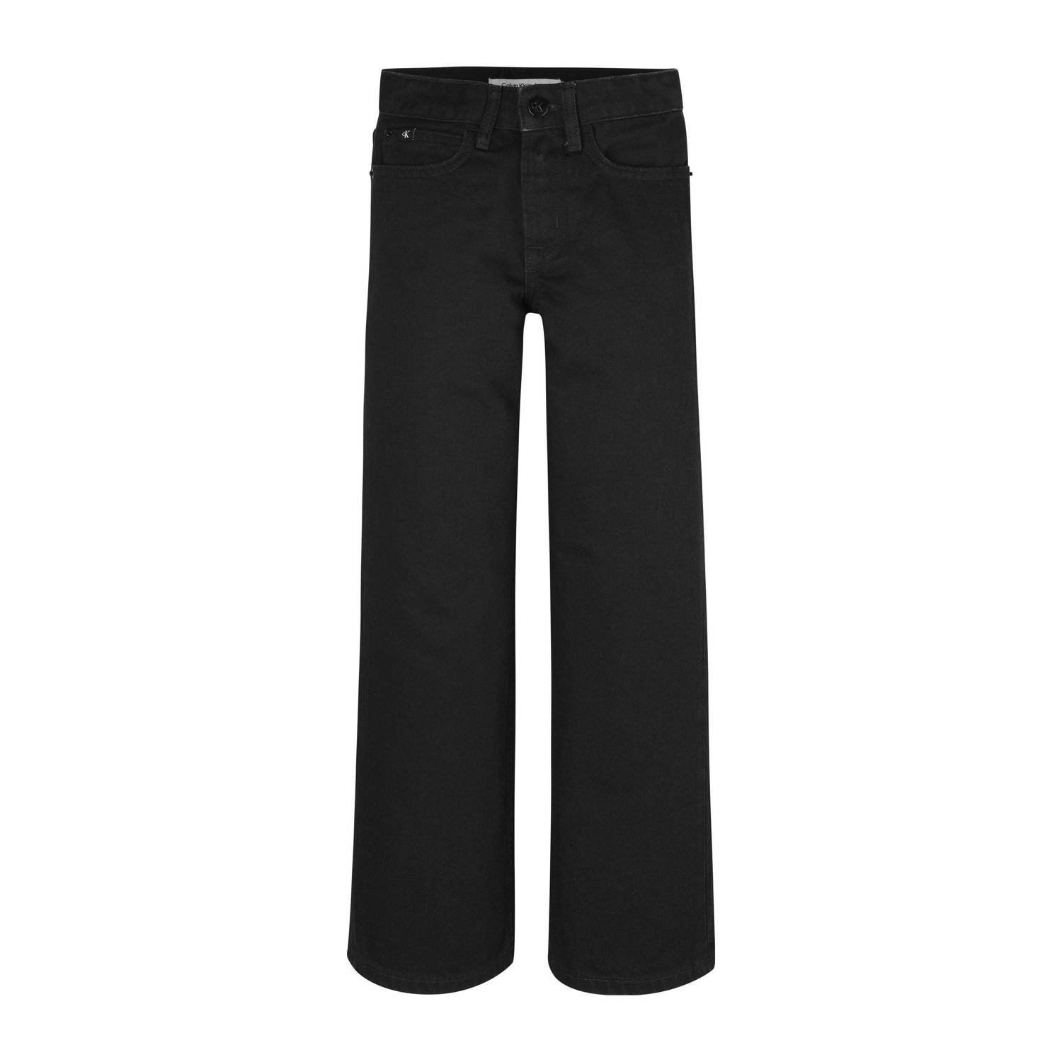 Calvin Klein straight leg fit jeans clean black