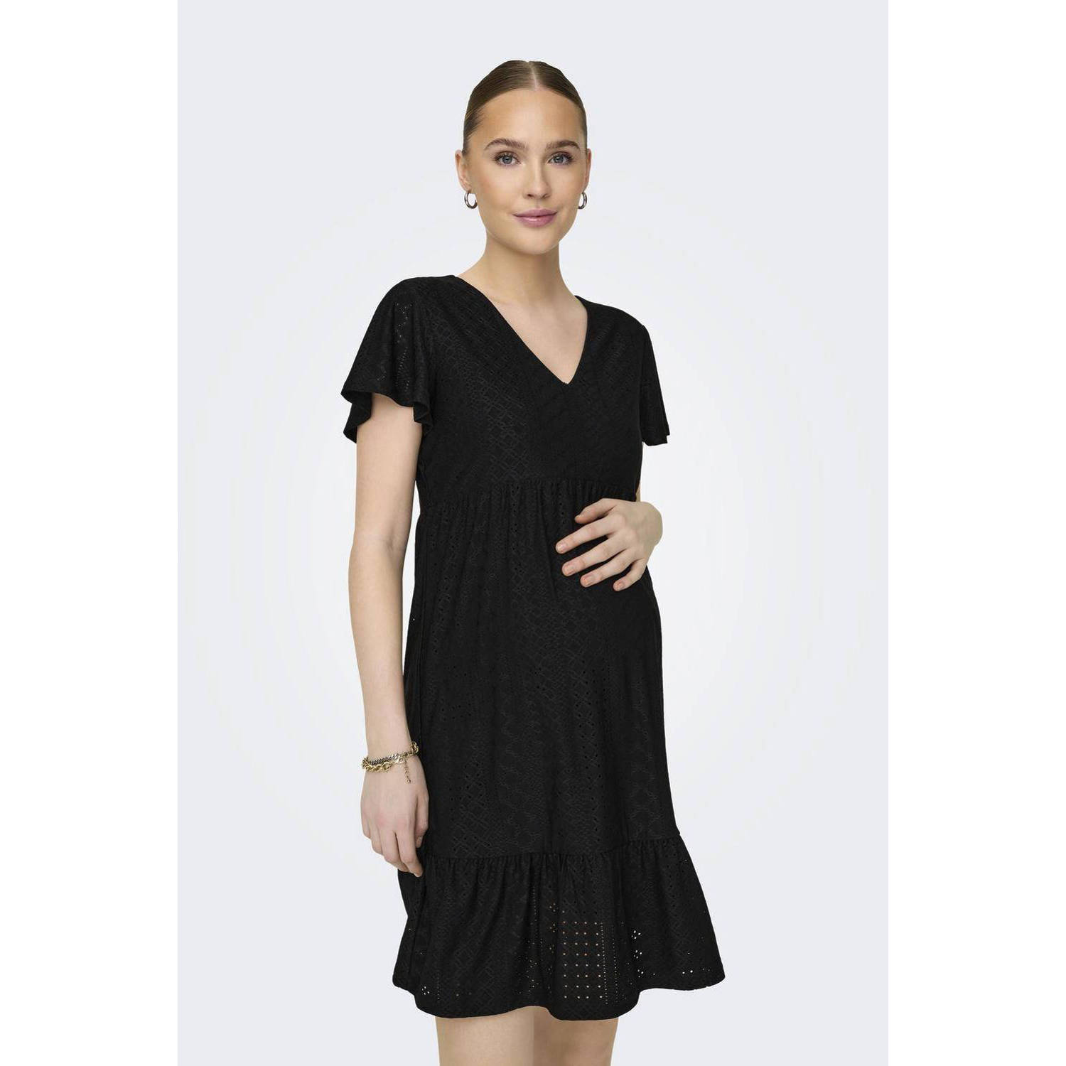 ONLY MATERNITY zwangerschapsjurk OLMSANDRA zwart