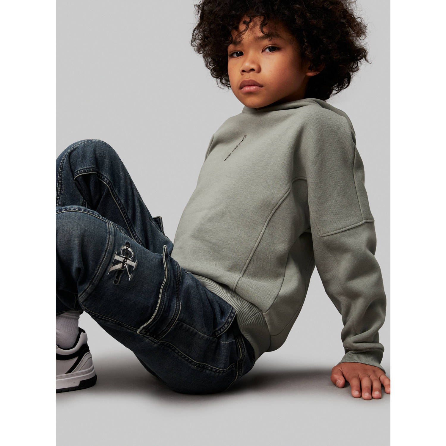 Calvin Klein relaxed jeans dirty green comfort