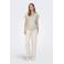 ONLY MATERNITY straight fit broek OLMSIESTA ecru