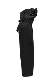 thumbnail: ONLY MATERNITY zwangerschaps jumpsuit broderie zwart