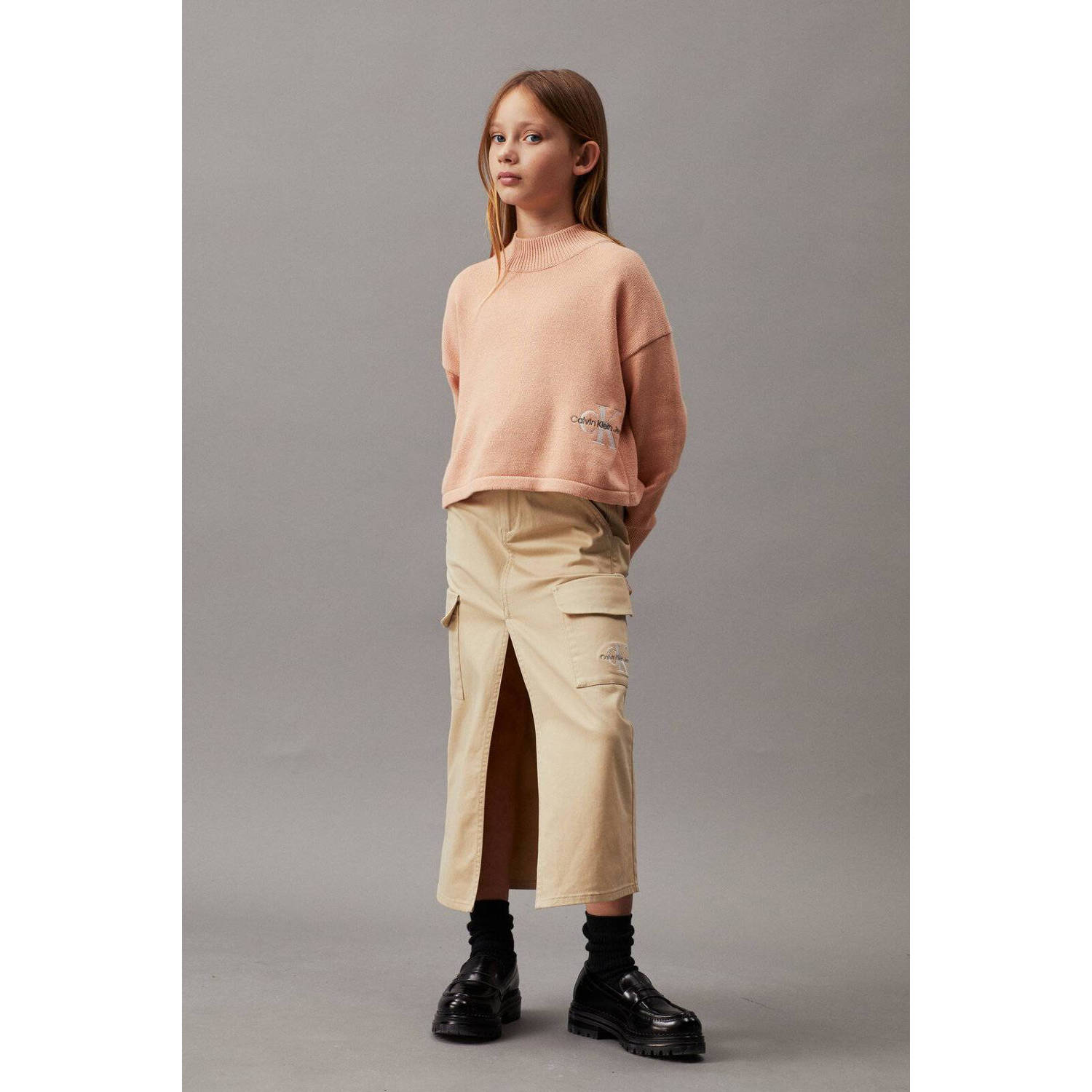 Calvin Klein trui perzik
