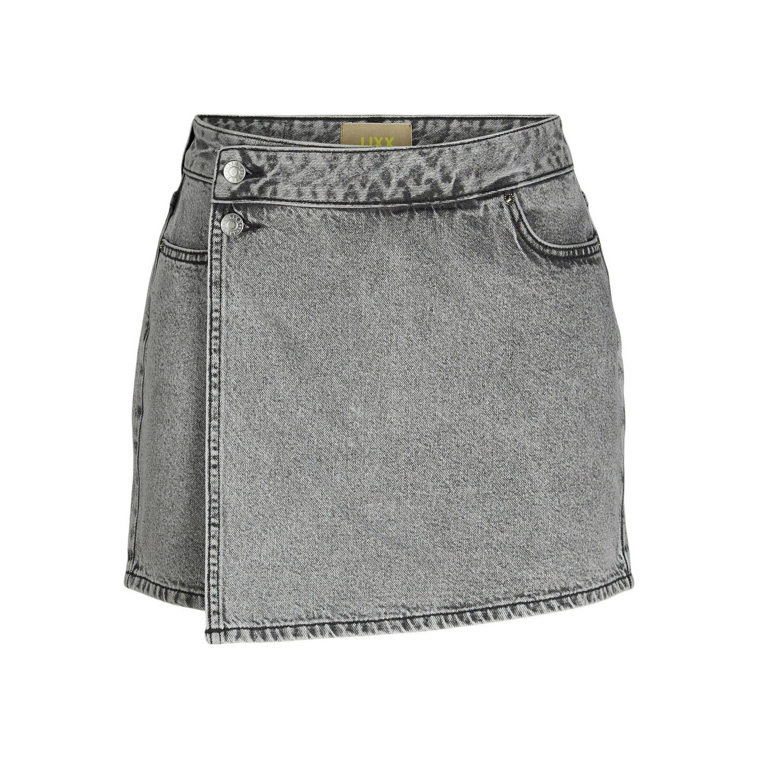 JJXX skort JXGRETA grey denim