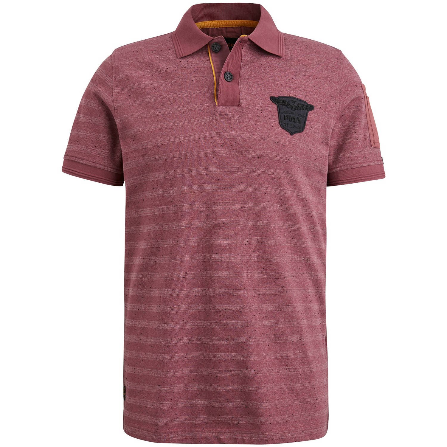 PME Legend gestreepte regular fit polo